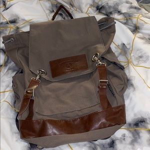 Brand New- Vintage Backpack with Crest